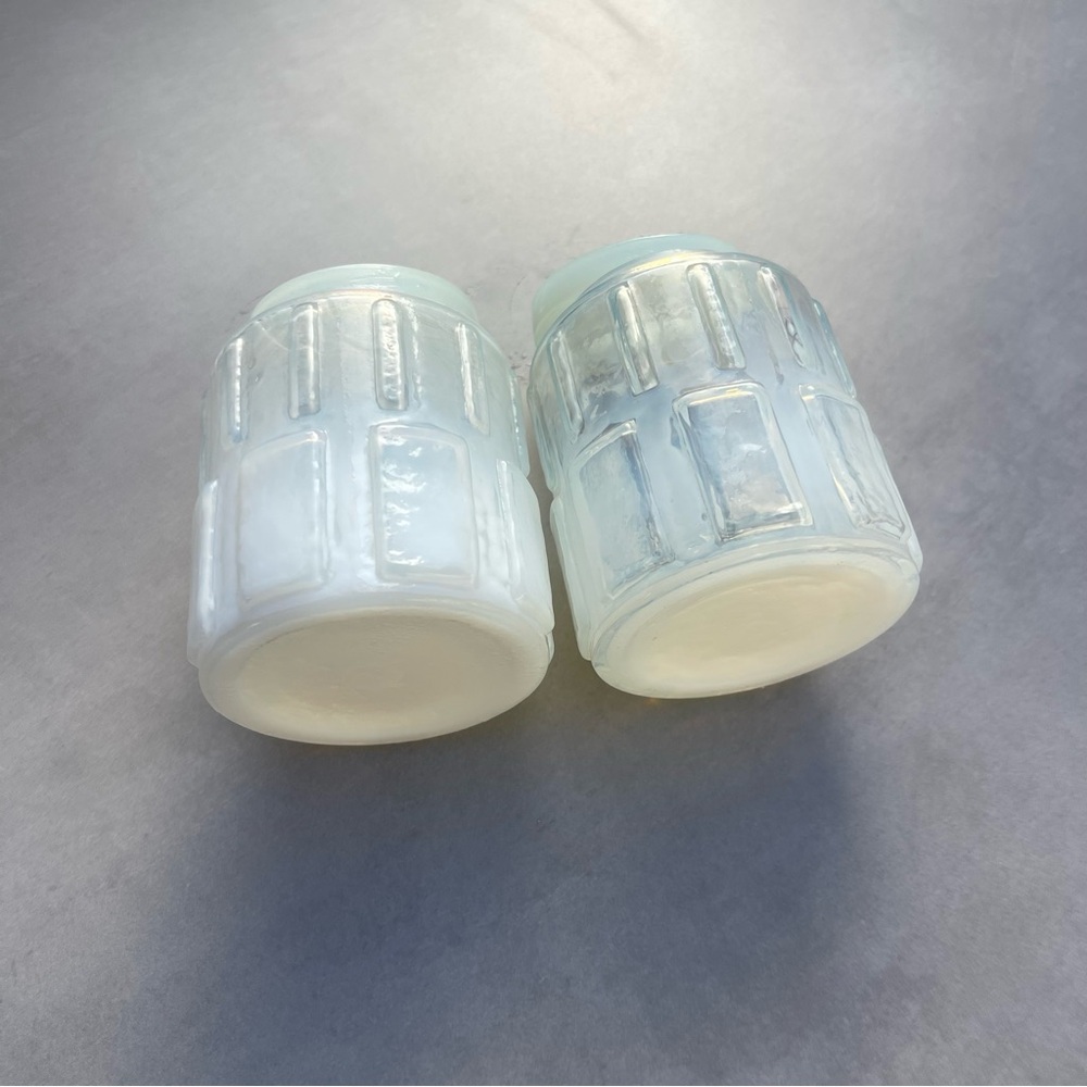 Opalite Jar Set - Candle Holder / decor - Picture 6 of 8